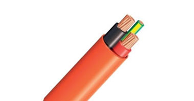 Orange Circular Cable