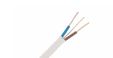 BASEC APPROVED ELECTRICAL CABLE 1.5 mm² TWIN AND EARTH FLAT CABLE 6242Y 