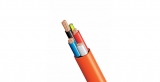 6mm Orange Circular Cable 4 Core+ Earth 0.6-1kv
