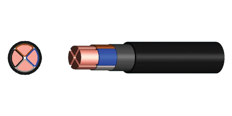 4cores power cable（PVC insulated）
