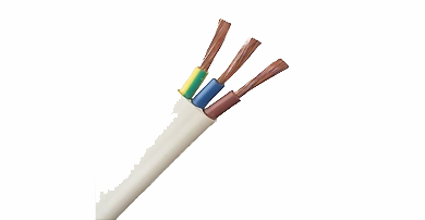 CU/PVC/PVC 6193Y flat three cable